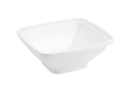 Bon Chef 53304IVORY 10.25 x 9 x 4 in. Dynasty Square Bowl, Ivory 
