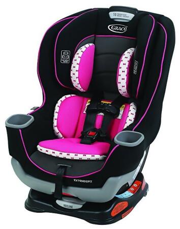 Graco Children S Products 1965233 Baby Extend2Fit Convertible Car Seat, Kenzie