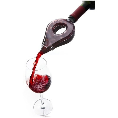 Vacu Vin 1854660 Wine Aerator, Dark Grey - Gift Box 