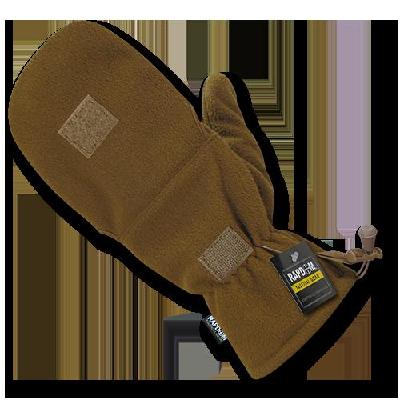 Rapid Dominance T48-PL-COY-04 Fleece Shooters Mittens Glove, Coyote - Extra Large 