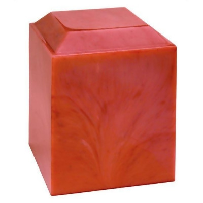 Taylor Urns 560RR Cultured Onyx Cremation Angelica Adult Urn, Red Rose 