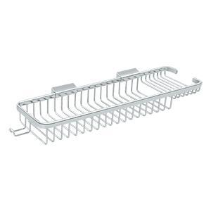 Deltana WBR1850HU26 Rectangular Combination Wire Basket with Hook , Polished Chrome 
