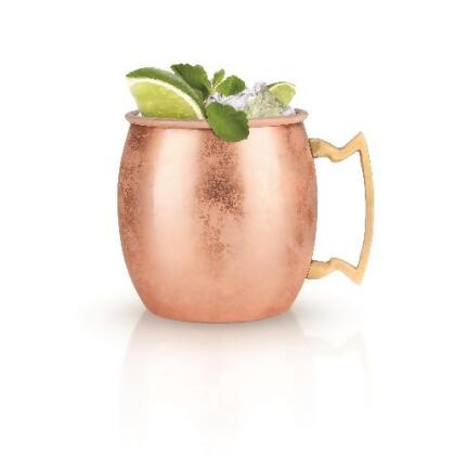 True 3991 16 oz Moscow Mule Copper Cocktail Mug, Metallic 