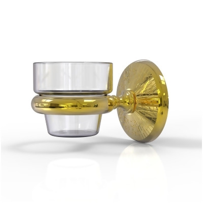 Allied Brass MC-64-UNL Monte Carlo Collection Wall Mounted Votive Candle Holder, Unlacquered Brass 