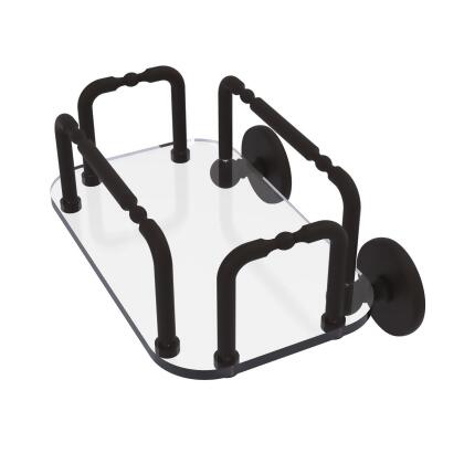 Allied Brass GT-2-1000-ORB Skyline Wall Mounted Guest Towel Holder, Oil Rubbed Bronze