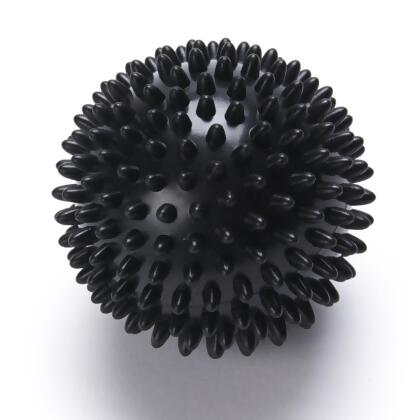 Black Mountain Products Massage Ball Black Deep Tissue Massage Ball with  Spikes, Black