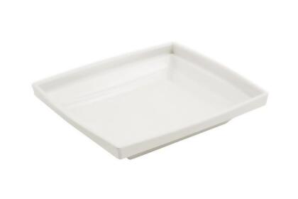 Bon Chef 53103IVORY 10.25 x 9 x 2 in. Americana Square 2 quart Bowl, Ivory 