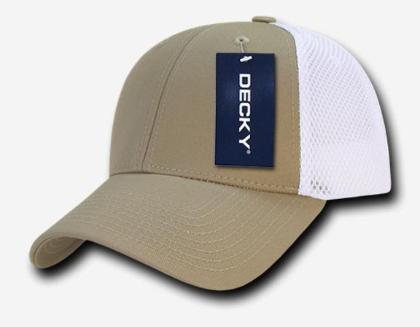 Decky Retro Fitted Cap, Khaki