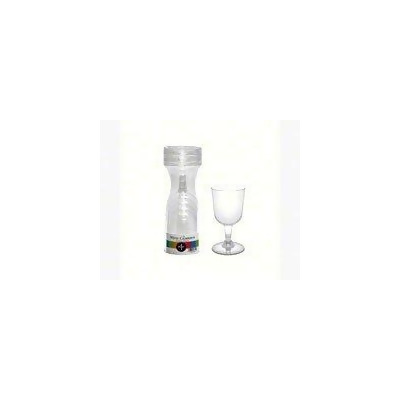 North West Enterprises NWENW115500244 Wine Glasses - Clear, Count Of 4 