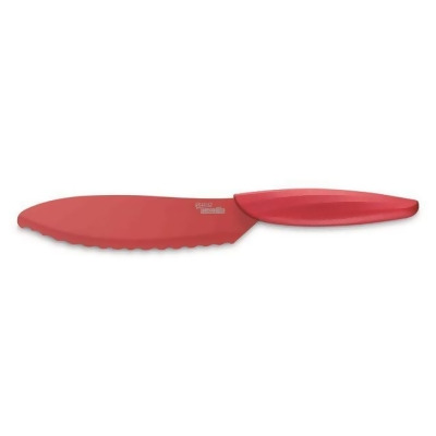 Ausonia A061304 17 cm Brio Sandwich Knife, Red 