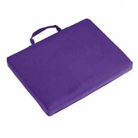 Logo Brands 001-71B-PURPLE Plain Bleacher Cushion, Purple