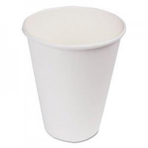 Boardwalk BWKWHT12HCUP 12 oz Paper Hot Cups, White