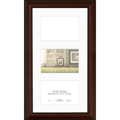 Timeless Frames 78114 Huntley Cherry Wall Frame, 10 x 20 in. 