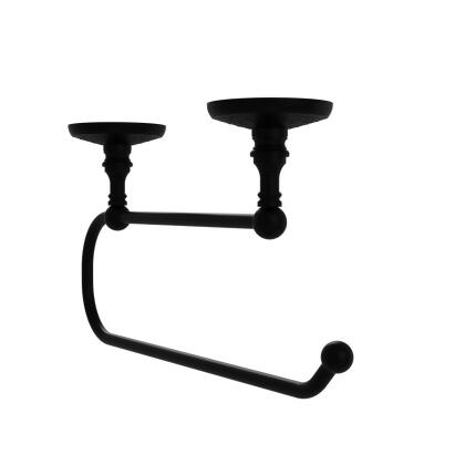 Allied Brass PMC-25EC-BKM Prestige Monte Carlo Under Cabinet Paper Towel Holder, Matte Black 
