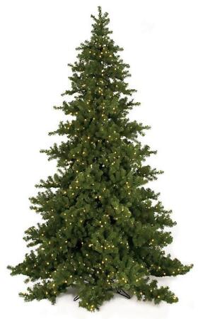 Autograph Foliages C-9744 6 ft. Nikko Fir Tree with LED Light, Green 