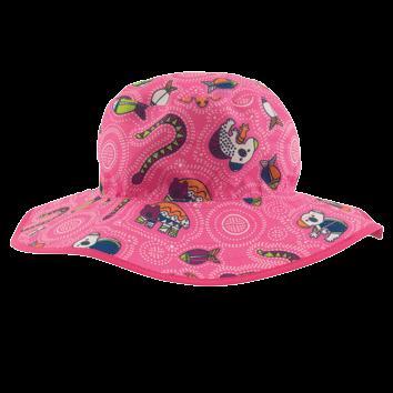 Banz KHRCGP 2015 Kids Reversible Hat, Coolgardie Pink