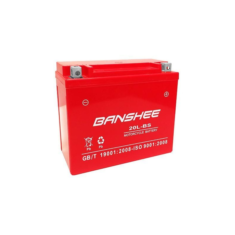 Banshee 20l-bs-banshee-gs100 12V 18Ah Replacement Battery for  Harley-Davidson Dyna Glide FXD, 1999-2006