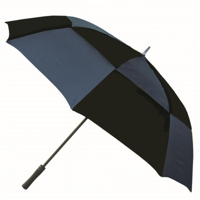 Sky Tech 7800 BLACK-BLUE 60 in. Double Canopy Golf Umbrella, Black & Blue 