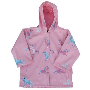 Foxfire Fox-601-47-8 Childrens Unicorn Raincoat, Pink - Size 8 - All