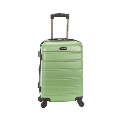 Rockland F145-GREEN 20 in. Melbourne Expandable Abs Carry on Suitacse, Green 
