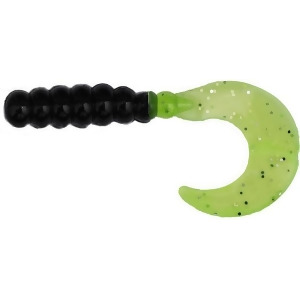 Big Bite Baits Fg233 2 in. Fat Grub, Chartreuse Shad - Pack of 10 - All