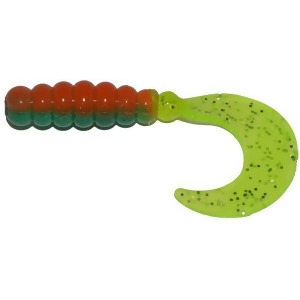 Big Bite Baits Fg224 2 in. Fat Grub, Wally World - Pack of 10 - All