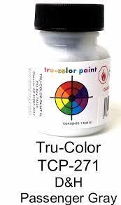 Tru-Color Paint TCP271 1 oz D&H Passenger Car, Gray