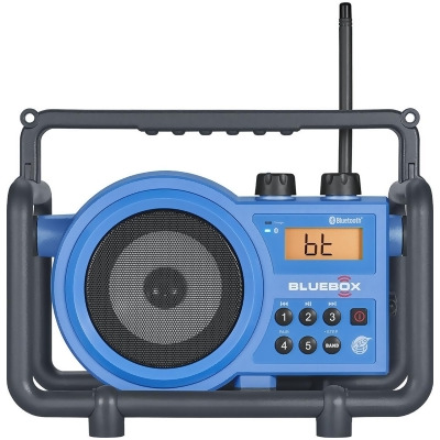 Sangean BB-100 Fm, Am, Bluetooth & Aux-In Utility Rugged Digital Tuning Rechargeable Radio 