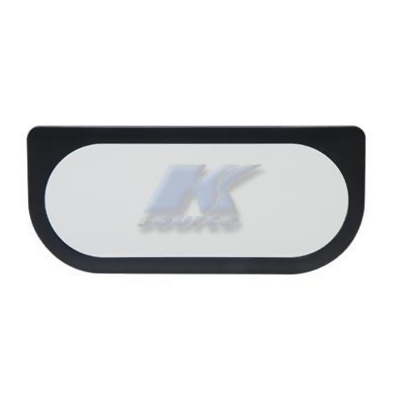 K-SOURCE V114 Vanity Mirror Black, Un-Lighted 