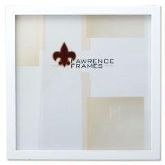 LawrenceFrames 755810 10 x 10 in. Wooden Picture Frame, White 