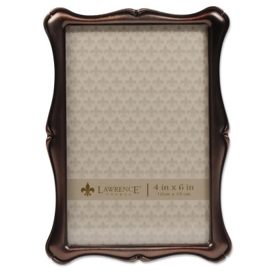 LawrenceFrames 712146 4 x 6 in. Romance Picture Frame, Bronze 