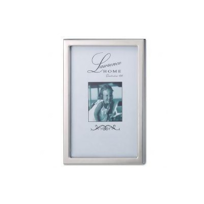 LawrenceFrames 710646 4 x 6 in. Standard Picture Frame, Silver 