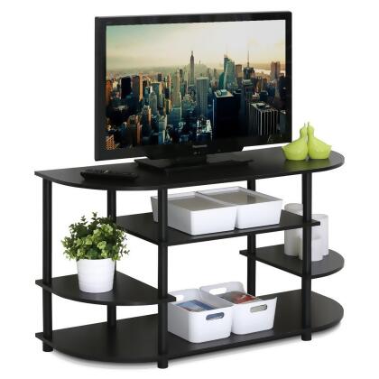 Furinno 15116EX Simple Design Corner TV Stand, Espresso