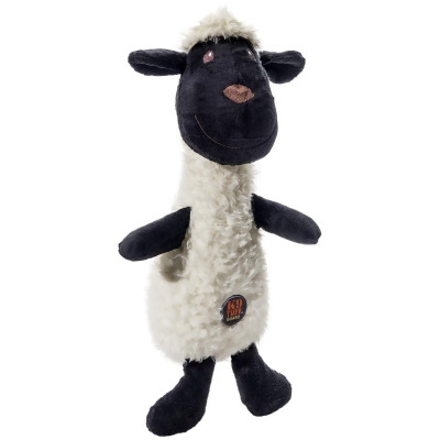 Charming Pet 61381S Lamb - Scruffles Pet Toy, Small - 3.5 x 5.5 x 11 in. 