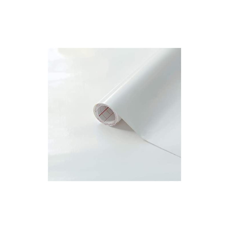 D-C-Fix Plain Gloss White Self-adhesive film (L)2m (W)675mm