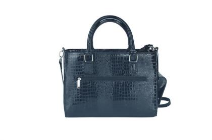 Picnic Gift 8222-BK Drink Purse-Insulated Drink Purse with Bladder Bag, Black Croc 