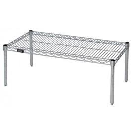 Quantum Storage 183614PC Shelf Platform Rack Chrome, 18 in. 
