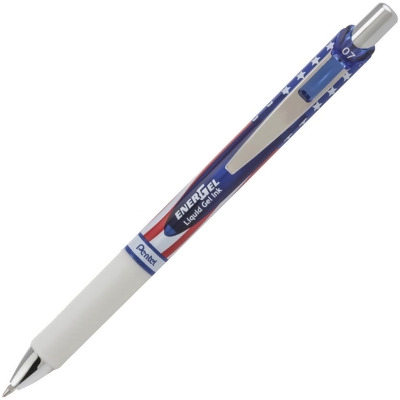 SP Richards 1599614 Pentel Liquid Gel Pens with Stars & Stripes, BlacK Ink 