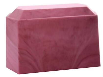 Taylor Urns 670BU Cultured Onyx Cremation Pride Adult Urn, Burgundy 