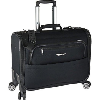 Travelers Choice TC04003K Carry-On Spinner Garment Bag, Black - 21 in. 