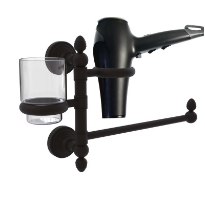Allied Brass WP-GTBD-1-ORB Waverly Place Collection Hair Dryer Holder & Organizer, Oil Rubbed Bronze 