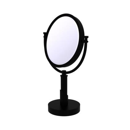 Allied Brass TR-4-5X-BKM Tribecca Collection 8 in. Vanity Top Make-Up Mirror 5X Magnification, Matte Black 