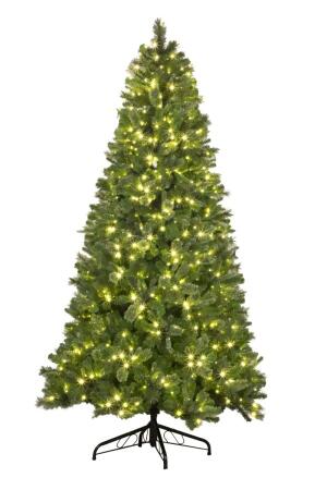 Winterland WL-TRBM-12-LWW 12 ft. Pine Blend Tree 3,567 Tips Lit with 1300 Warm - White LED 