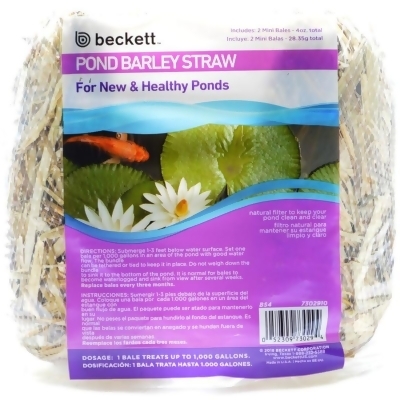 Beckett BK73029 Beckett Barley Straw for Ponds - 4 oz 