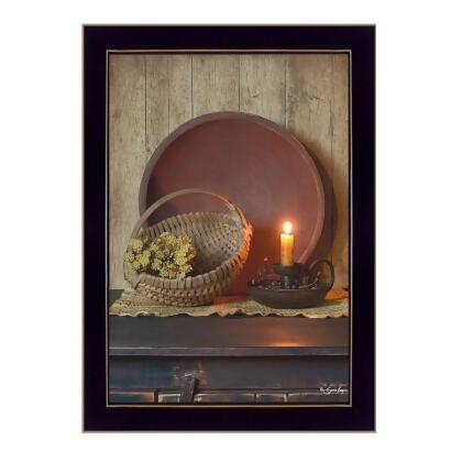 HomeRoots 406749 18 x 14 x 1 in. The Red Bowl 2 Black Framed Print Wall Art 