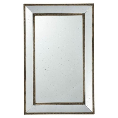 HomeRoots 484989 43.3 x 27.6 x 3.2 in. Rectangle Vintage Style Wall Mounted Accent Mirror 