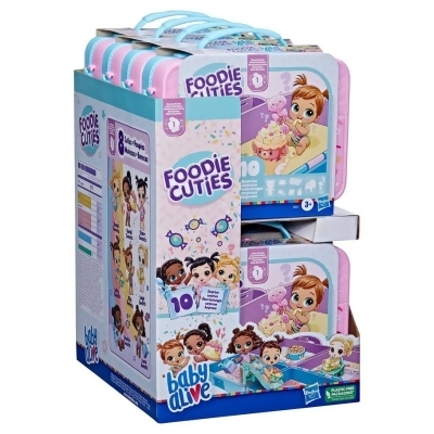 Hasbro HSBF3551 Baby Alive Foodie Cuties PDQ Toy - 8 Piece 