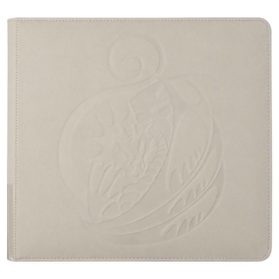 Arcane Tinmen ATM38112 Dragon Shield Card Codex Zipster Binder, Ashen White - Extra Large 