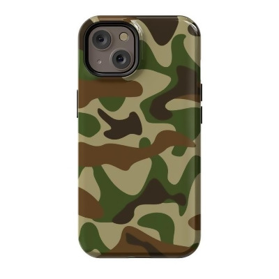 ArtsCase AC-02228026 StrongFit Designer Cases for iPhone 14, Green Fashion Camouflage 