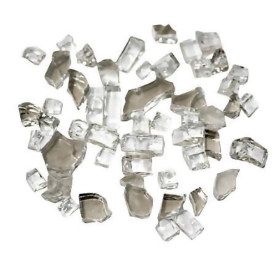 AZ Patio Heaters RFGLASS-CRYS Reflective Fire Pit Glass, Crystal 